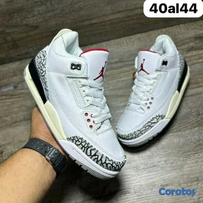 zapatos unisex - Teni Tenis Nike Air Jordan Retro 3 Black Ultimate Edition 03 Limited 2K25 🚀 8