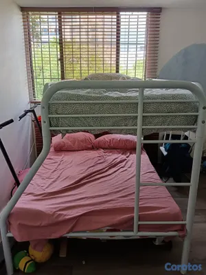 muebles y colchones - Camarote de 39 twin x 54 full metal 3