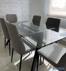 Comedor con 6 Sillas Ilumel 
