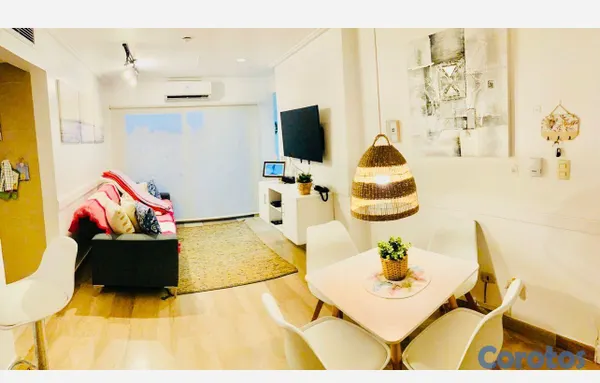 apartamentos - Hermoso apartamento 1 Habitacion amueblado en venta torre 3 en el Malecon Center 5