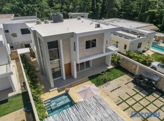 casas vacacionales y villas - Villa Completamente Amueblada con Piscina 4