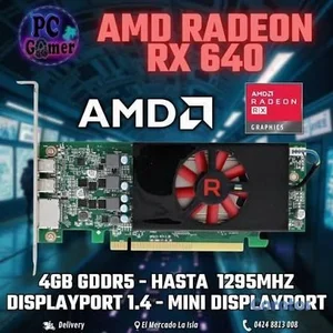 tarjeta gráfica ATI Radeon rx 640 4gb ddr5 