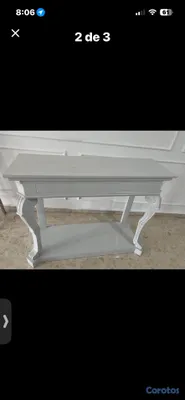 decoración y accesorios - Vendo Mesa Consola en Caoba (Repisa), Laqueada de  2