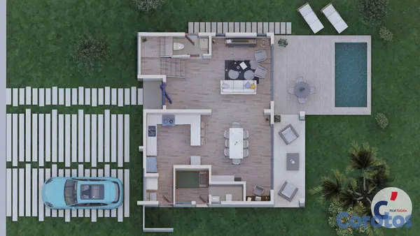 casas - Blisstrails at Vista Cana · Villa Orange Buganvill 6