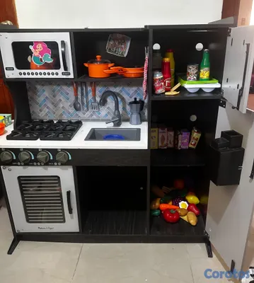 juguetes - Cocina de juguete para niños con todo y juguetes - 2
