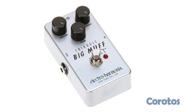 instrumentos musicales - PEDAL DE DISTORCION FUZZ - BIG MUFF TRIANGLE - NUE 2