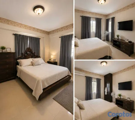 apartamentos - Rento Apartamento 3 Habitaciones 2 baños + Habitac 8