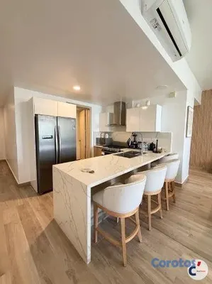 apartamentos - APARTAMENTO EN ALQUILER COMPLETAMENTE AMUEBLADO PU 3