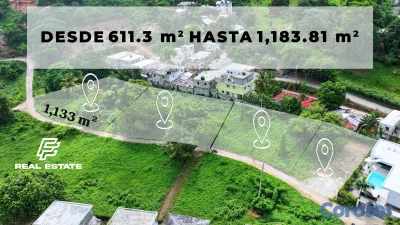 Venta de Terreno 1133 m² en el Centro de Las Terrenas