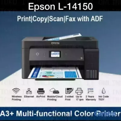 impresoras y scanners - MULTIFUNCIONAL EPSON IMPRESION 13X19 CON BOTELLA DE TINTA DE FABRICA,L14150 3