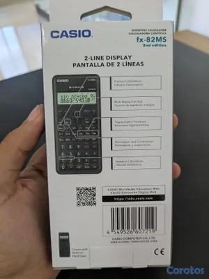 accesorios para electronica - Calculadora Científica Casio fx-82MS 2.ª Edición – 240 Funciones 3