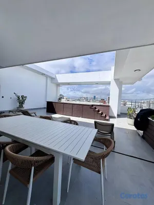 apartamentos - 2do piso con terraza en alquiler en Serralles 4