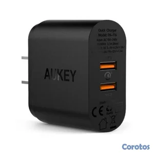 CARGADOR PARED AUKEY QUICK CHARGE 3.0 