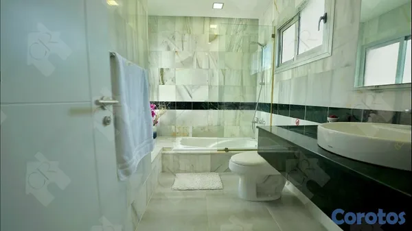casas - Villa amueblada individual en Playa Nueva Romana a 8