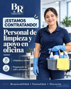 Auxiliar de limpieza y cocina