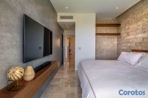 apartamentos - En Venta Apartamento amueblado de 2 habitaciones en Cana Rock Punta Cana 3