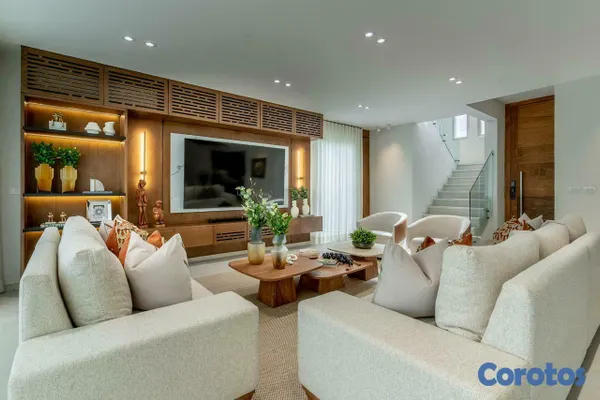 casas vacacionales y villas - Venta de espectacular villa moderna 5