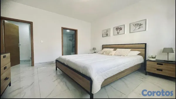 apartamentos - En alquiler apartamento de 1 habitación amueblado en Piantini 5
