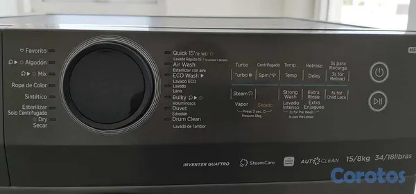 electrodomesticos - Lavadora Secadora Midea 15 kg / 8 kg – Solo 2 Mese 2