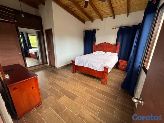 casas vacacionales y villas - Villa en Jarabacoa Amueblada con acceso al rio, ce 3