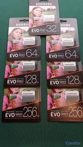 Memorias Micro SDhc SAMSUNG EVO de 32GB, 64GB, 128