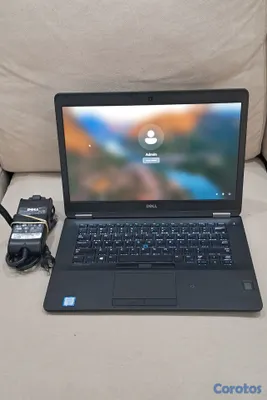 computadoras y laptops - Laptop Dell 8GB 256GB SSD M.2 i7 2.8Ghz E7470 5