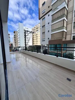 apartamentos - 2do piso con terraza en alquiler en Serralles 9