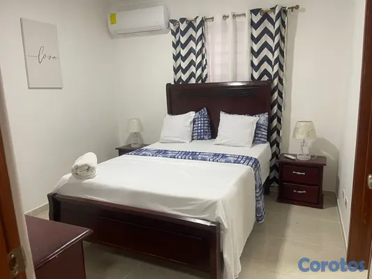 apartamentos - Apartamento AMUEBLADO 3 hab. en Ciudad Juan Bosch  6