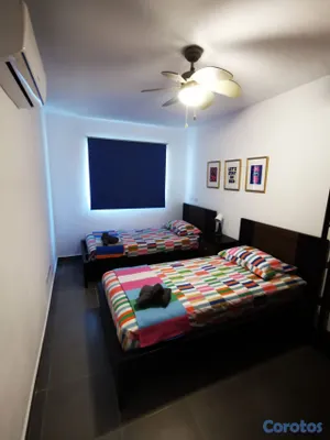 apartamentos - Apartamento totalmente amueblado con linea blanca completa. Amenidades y playa. 16