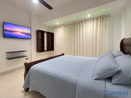 apartamentos - vendo los cacicazgos segunda con terraza tres habitaciones con su baño dos parqu 14