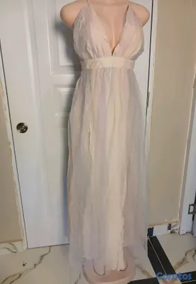 ropa para mujer - vestido nuevo muy ligera, ideal para foto embarazo 2