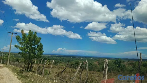 solares y terrenos - terreno con muy buenas vista al mar en la párate alta de puerto plata  6