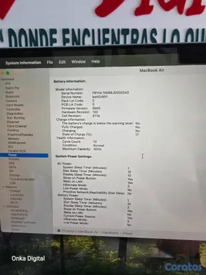 computadoras y laptops - Laptop MacBook Air 13” M4 2025 – 16GB / 256GB SS 2