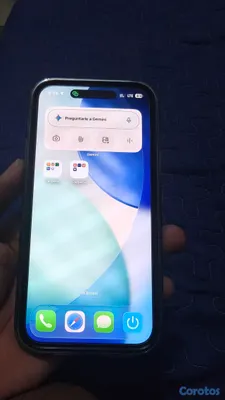 celulares y tabletas - El Apple iPhone 15 Plus -256 Gigas.
85% batería.
 11