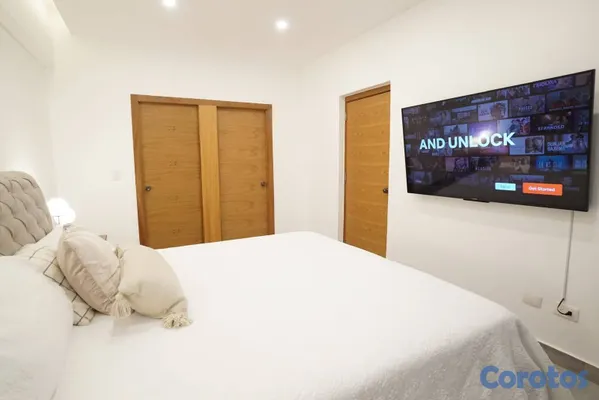 apartamentos - Lujoso Apto Amueblado en piso 14 en FR-Residences  4
