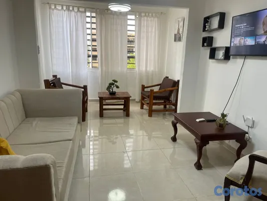 apartamentos - Apartamento AMUEBLADO 3 hab. en Ciudad Juan Bosch  2