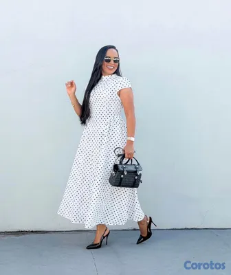 ropa para mujer - Vestido blanco 1300 2