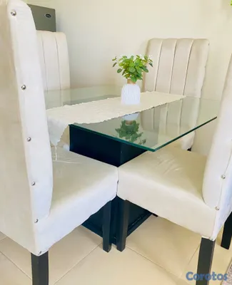 muebles y colchones - Comedor de 4 sillas  3