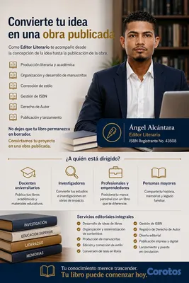 servicios profesionales - Servicio de Edición Editorial, desde la Idea a la Publicación 2