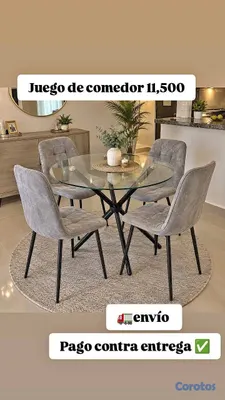 muebles y colchones - comedores  2