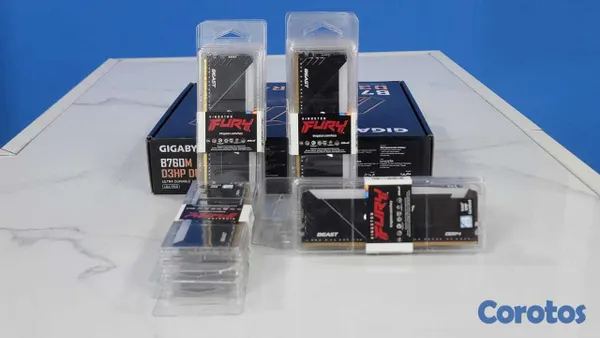 accesorios para electronica - Memoria Ram Ddr4 KINGSTON Fury RGB 8GB 3200MHZ 2