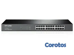 accesorios para electronica - SWITCH 24 PUERTOS TP-LINK TL-SG1024, NO ADMINISTRABLE/RACK, 24 PUERTOS GIGABIT  2