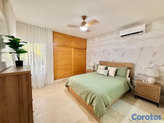 casas vacacionales y villas - vendo amueblado Villa proyecto metro country club amueblada tres habitaciones  9