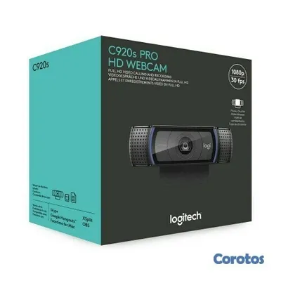 camaras y audio - CAMARA WEB LOGITECH HD PRO C920S, 2 MP, 1080P, VIDEO CALLING  3