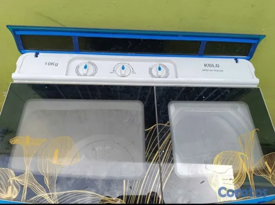 electrodomesticos - Lavadora doble tina KGLG 10 kg – Como nueva, solo  2