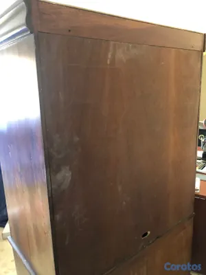 muebles y colchones - Mueble en caoba para televisor o convertir en bar 5