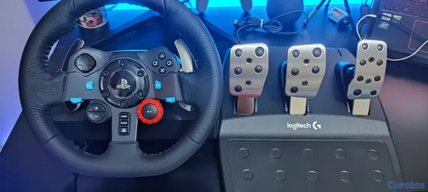 consolas y videojuegos - OFERTA - Volante Logitech G29 + shifter 3
