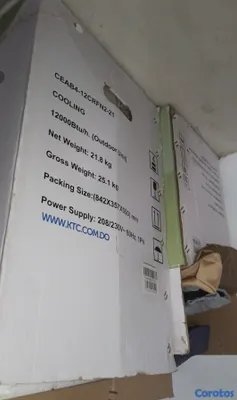 aires acondicionados y abanicos - VENDO AIRE KTC 12,000 BTU 2