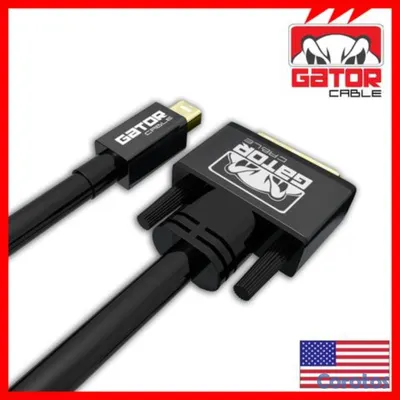 computadoras y laptops - MINI DISPLAYPORT DP A DVI-D CABLE ADAPTADOR CONVERTIDOR ALTA VELOCIDAD HD 1080p 4