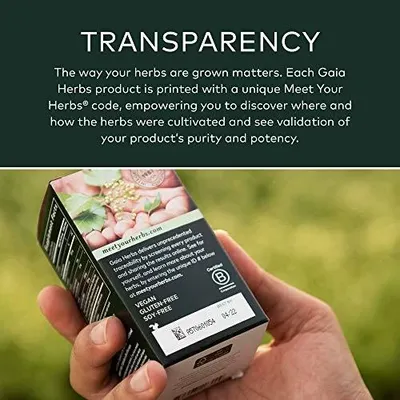 Salud y Equipamiento Médico - Gaia Herbs Rhodiola Rosea - Suplemento De Soporte Para El E 4